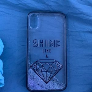 iphone xr glitter phone case